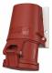 Mennekes 1348 32A4P 6H400V Wanddose TwinCONTACT IP44