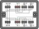 WAGO 899-631/386-000 distribution box series connection 1 input