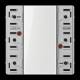 Jung LS 52931 ST KNX Tastsensor-Modul Universal 3fach F50 Serie LS