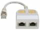 Telegärtner J00029A0013 Telegaertner T-adapter, CAT5E, RJ45> 10-100/ISDN