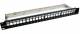 Keystone, Modulträger, 48,3 cm ( 19 Zoll )Patchpanel für 24xTP-Modul1HE, Metallfarbe
