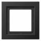 Jung ALD2981D Rahmen 1fach LS/FD-design Aluminium dark
