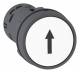 Schneider Electric XB7NA11341 Schneider push button 1S ARROW high flat white monoblock D22mm