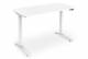 DIGITUS Elektr. höhenverstellbarer Tisch120x18, 50kg , weiß