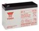 Yuasa 48611 Lead acid battery (NP7-12L) 12 V, 7000 mAh - Faston (6.35mm)