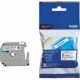 Brother MK221BZ Label Tape - 9 mm Width x 8 m Length - Direct Thermal - White - Plastic