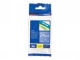 Brother TZe-555 Thermal Label - 24 mm Width x 8 m Length - Rectangle - Thermal Transfer - Blue