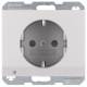 Berker 41097003 Steckdose SCHUKO mit LED-Orientierungslicht K.5 Alu