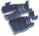 Cimco 183020 Knickschutztülle schwarz für Modularstecker für RJ45 Rundk. bis D6mm