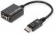 Digitus AK-340403-001-S ASSMANN DisplayPort Adapterkabel DP - HD15 0.15mDP 1.2 sw.