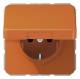 Jung CD590KLO hinged lid orange
