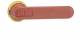 ABB OHY175J12 Pistolengriff rot-gelb 175mm Wellen-ø 12mm IP65 beschr. I-0