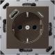 Jung A1520-15CAMO SCHUKOsteckdose mit USB Typ AC