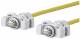 Metz Connect 141N113K13K50 BTR E-DAT Ind. Patch cable, V6 5m yellow IP67 IP67 Cat.6 PUR AWG26 / 7