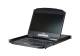 Aten KVM/TFT 16-fold, 48,3 cm ( 19 inch ) 1U, incl. KVM/TFT 47 cm ( 18,5 inch ), German, black, dual rail