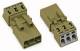 WAGO 890-273 plug without strain relief housing 3p 0.25-1.5qmm light green