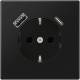 Jung LS1520-15CASWM SCHUKOsteckdose mit USB Typ AC