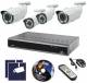 INDEXA VA134 SET DVR420N + 4x Außenkameras 26244