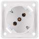 Berker 841852522 0 SCHUKO 45 °, Integro use polar white, matt