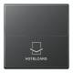 Jung A590CARDANM Hotelcard-Schalter ohne Tastereinsatz Serie A anthrazit matt