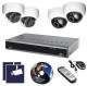 INDEXA VA133 SET DVR420N + 4x Innenkameras 26243
