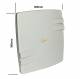 WLAN.eu ANT-58-1T1R-PATCH-385 Antenne 5 GHz Flat Patch Outdoor 1T1R 19dbi N-Type