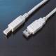 OEM-Factory Data Cable USB Type A / B, BEIGE