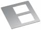 Hager GBVDM052 mounting plate for adapter RJ45 21.4x14.8mm