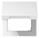 Jung LS990BFKLWW hinged lid alpine white