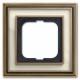 Busch Jaeger 2CKA001754A4653 BJ 1721-848 cover frame, MS antique ivory white, Busch-dynasty frame