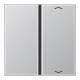 Jung A401TSAPAL Taste 1fach Auf/Ab Serie A/AS aluminium
