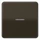 Jung CD590KO5BR Rocker switch for control, CD 590 KO 5 BR brown 155695