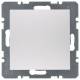 Berker 10091404 Blindverschluss mit Zentralstück B.1/B.7 Glas alu matt