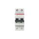 ABB 2CDS252001R0084 Miniature Circuit Breaker - S200 - 2P - C - 8 A