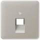 Jung CD569-1UAPT Abdeckung für IAE/UAE 1x8polig platin