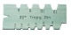MIB Messzeuge 08083010 Trapezoidal thread tool gauge 2-12 mm