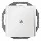 Central plate cable outlet Merten, polar white 295619 SYSTEM M
