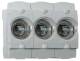 Lindner fuse base D01 16A 3-pole, with cover X1032490C Innozed