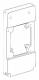 Schneider Electric 13144 Schneider Gehäusezubehör 103x225mm Platte für 100x107mm Auslass