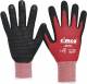Cimco 141230 Grip Flex Größe 9/L schwarz/ rot Arbeitshandschuhe