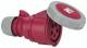 ABL Sursum K51S35 ABL CEE Kupplung IP67 16A 5p 400V 6h rot