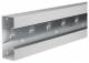 Hager BRS6517017035 parapet channel UT sheet steel light gray