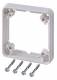 Mennekes 4239 spacer frame , alpine white