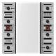 Jung A5248TSM KNX Tastsensormodul 4fach 24VAC/DC 4-Kanal 8Schaltp. Serie A/AS