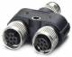 Phoenix Contact 1454969 Phoenix SAC-8PY-M/2XF VP SH Y-Verteiler