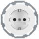 Berker 47552089 Steckdose SCHUKO Serie R.Classic polarweiss glänzend