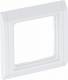 OBO Bettermann 6258069 Frame 1-fold ADR80/1RW, pure white for outer casing 45