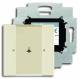 Busch Jaeger 2CKA006115A0180 BJ 6125/01-82 Push button 1f UP sensors for KNX savannah/ivory white