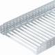 OBO Bettermann 6059168 MKSM perforated 160 FS Cable tray, m.Schnellverbindung 110x600x3050 