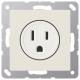 Jung A521-15 Steckdose 15A 125VAC US-Norm NEMA Serie AS weiß